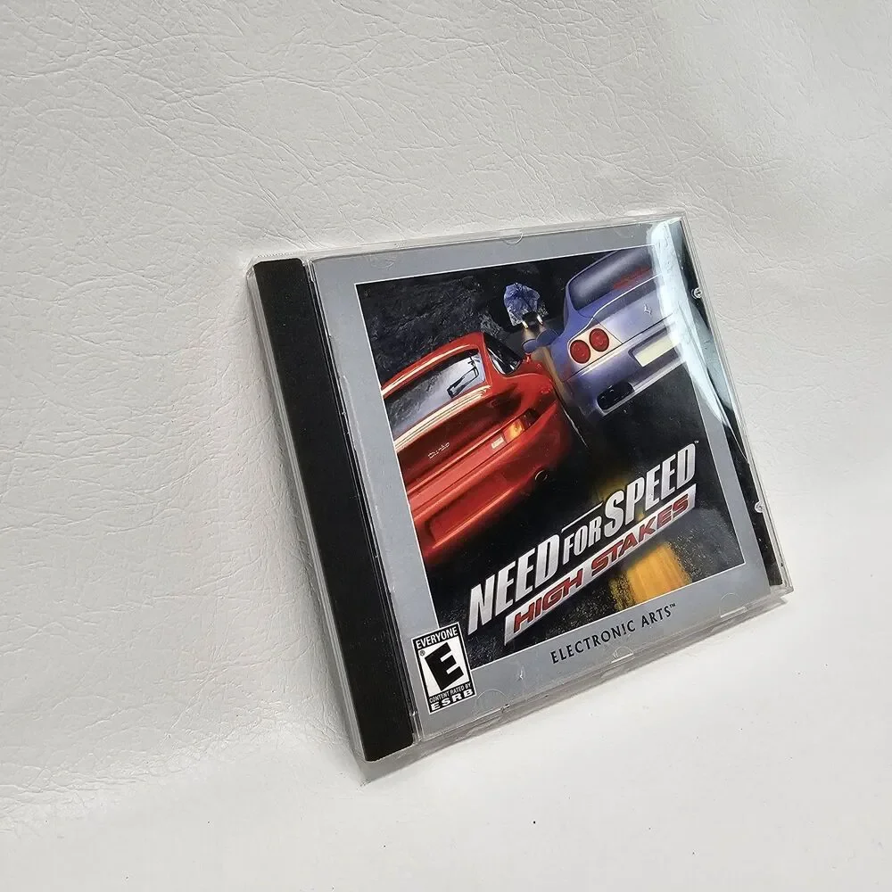 Need for Speed High Stakes PC CD-ROM 1999 EA Racing Game Vintage Complete Case